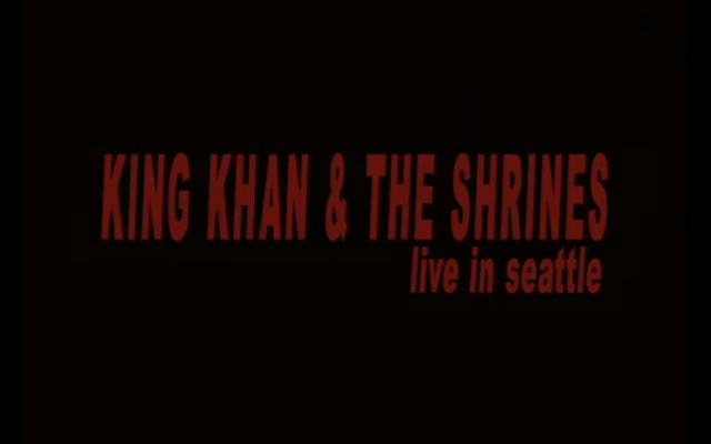 King Khan & the Shrines live