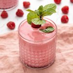 fruit smoothie glass