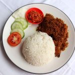 ayam geprek indonesian food